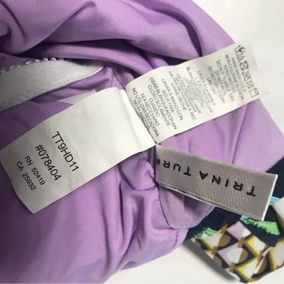 Trina Turk Fiji Ruffled Off Shoulder One Piece Flattering size 12 Large … - Picture 7 of 12